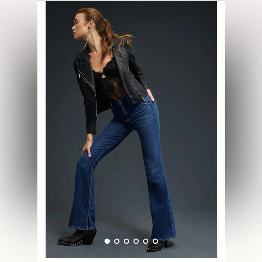 NWOT HUDSON Holly High-Rise Flare Jeans 24 - Picture 2 of 3
